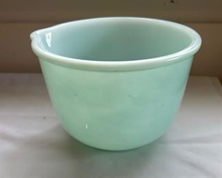 Glasbake Spouted Mixing Bowl for Sunbeam Mixmaster 