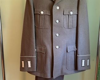 Vintage Post WWII East German Army Dress Uniform Military NVA 1950s 1940s