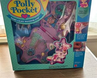 Vintage 1993 Polly Pocket Fairy Light Wonderlan With Original Box! COMPLETE!  UNOPENED!