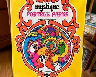 vintage Mod 1969 Mattel Mystique Fortell Fortune Telling Cards 