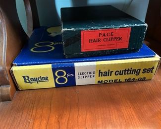 PACE Electric Hair Clippers MODEL H WAHL CLIPPER CORP + box 1950's  