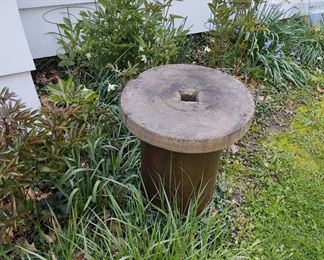 1890's grinding stone