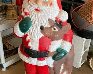 Santa Blow Mold