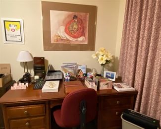 RC Gorman Print / Large Desk
