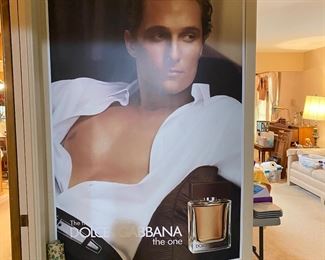 Vintage Men's Cologne Posters