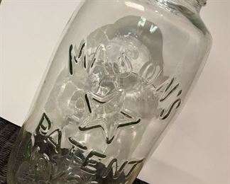 63 Masons Patent 1858 5Gal. Pickle Jarmin