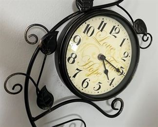 63 Metal Scroll Wall Clockmin