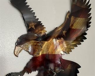63 Patriotic Metal Eagle Wall Artmin