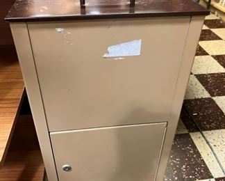 63 Vintage W.P. Johnson Filing Cabinetmin