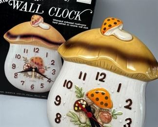 63 Sears Merry Mushroom Wall Clockmin
