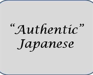 Authentic Japanese
