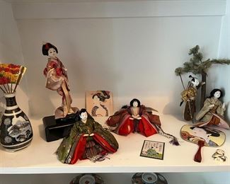 Collection Japanese figures 