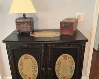 Lacquered small chest (used for DVD players, etc)