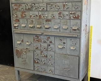 1939 POSTAL SAVINGS SYSTEM METAL CABINET