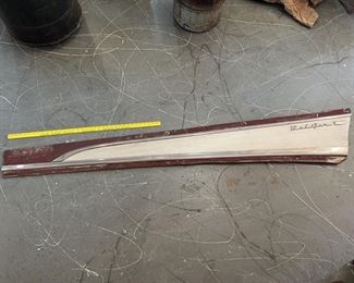 1955-56 CHEVROLET BEL AIR SIDE TRIM QUARTER PANEL