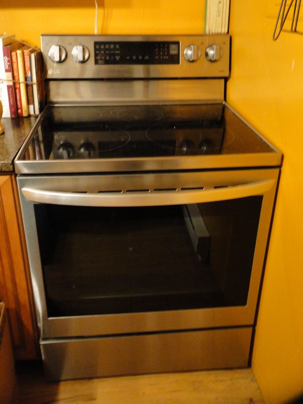 LG ThinQ Electric Stove approximately 2 years old $600.