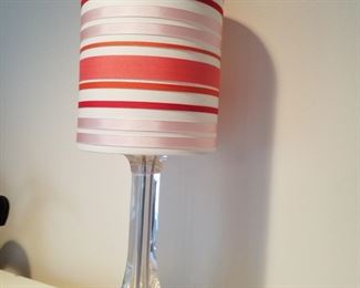 Lucite lamp