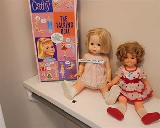 Chatty Cathy original and reproduction 