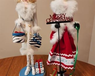 2 Girly Nut Crackers from Pier One
