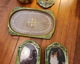 Celluloid Dresser set