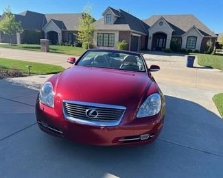 2008 Lexus SC430 Hardtop Convertible , 75,000 miles.  $25,000.00,  This car has a 6 disk cd player and plays cassette tapes