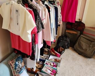 Designer clothes and shoes