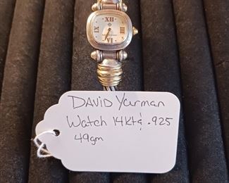 David Yurmanwatch 14k and sterling