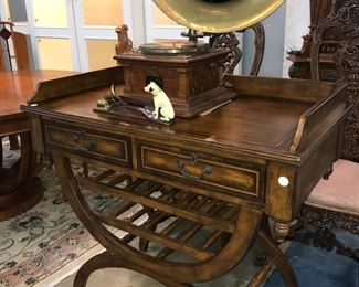 antique table at Orlando Estate Auction