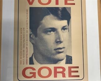 vote gore poster at Orlando Estate Auction