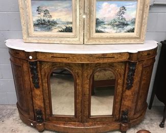 mirrored console table Orlando Estate Auction