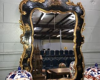 antique mirror and jars Orlando Estate Auction