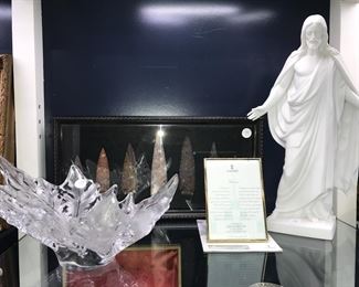 art glass and lladros Orlando Estate Auction