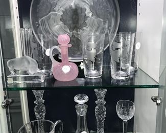 crystal stemware Orlando Estate Auction