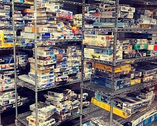 So many model kits to choose from!