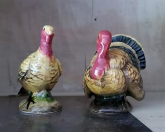 Napcoware Japan Tom and Jenny Turkey Salt and Pepper Shakers