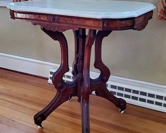 Eastlake Marble Top Table