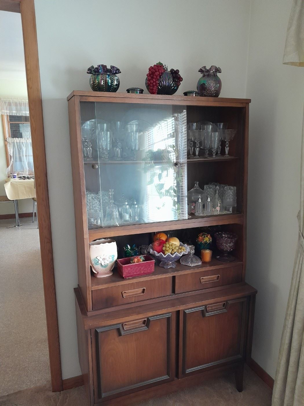 Mid-Century Hutch