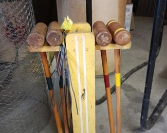 Very vintage croquet