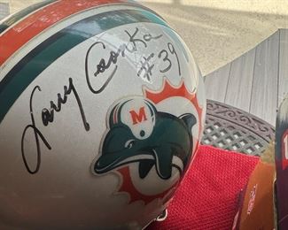 Larry Csonka signature 