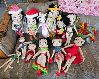 Vintage Betty Boop dolls