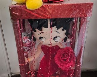 Boxed Vintage 3 ft doll
