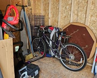 Bike and yard tools 