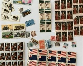 Vintage Stamps 6 Cent Stamps