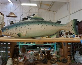 large decorative fish