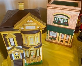 House and Storefront Building Collectibles