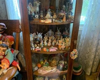 Display Case, Easter Figurines 