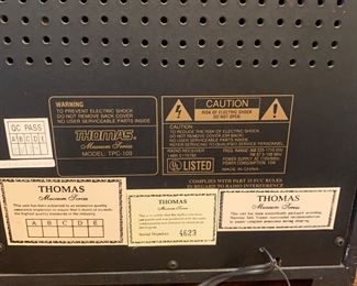 Mirrored Vintage Radio by Thomas (Model TPC-109)