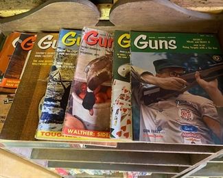 1960s Guns Vintage Magazines