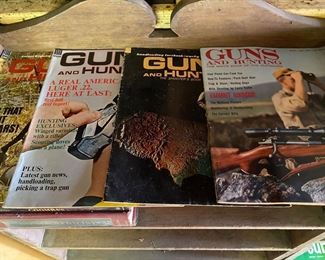 1960s Guns and Hunting Vintage Magazines