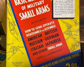 A Basic Manual of Military Small Arms  by W.H.B. Smith Vintage Book